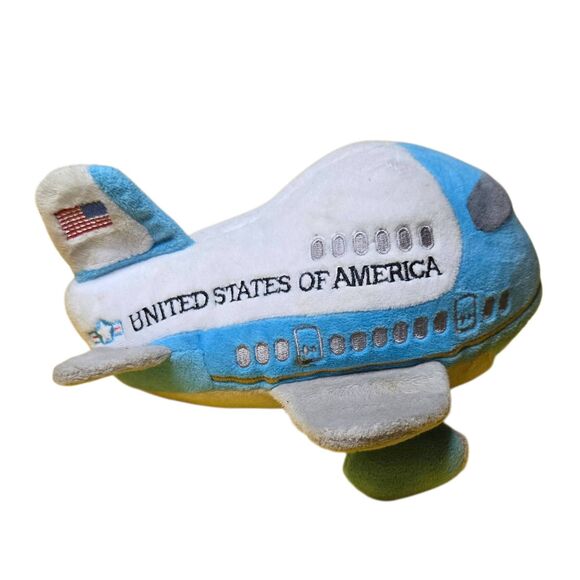 Air Force One Plush Plane w Take Off Sound - Picture 1 of 3